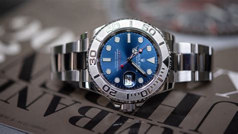 Rolex mit blauem Zifferblatt: Die stilvolle Wahl .